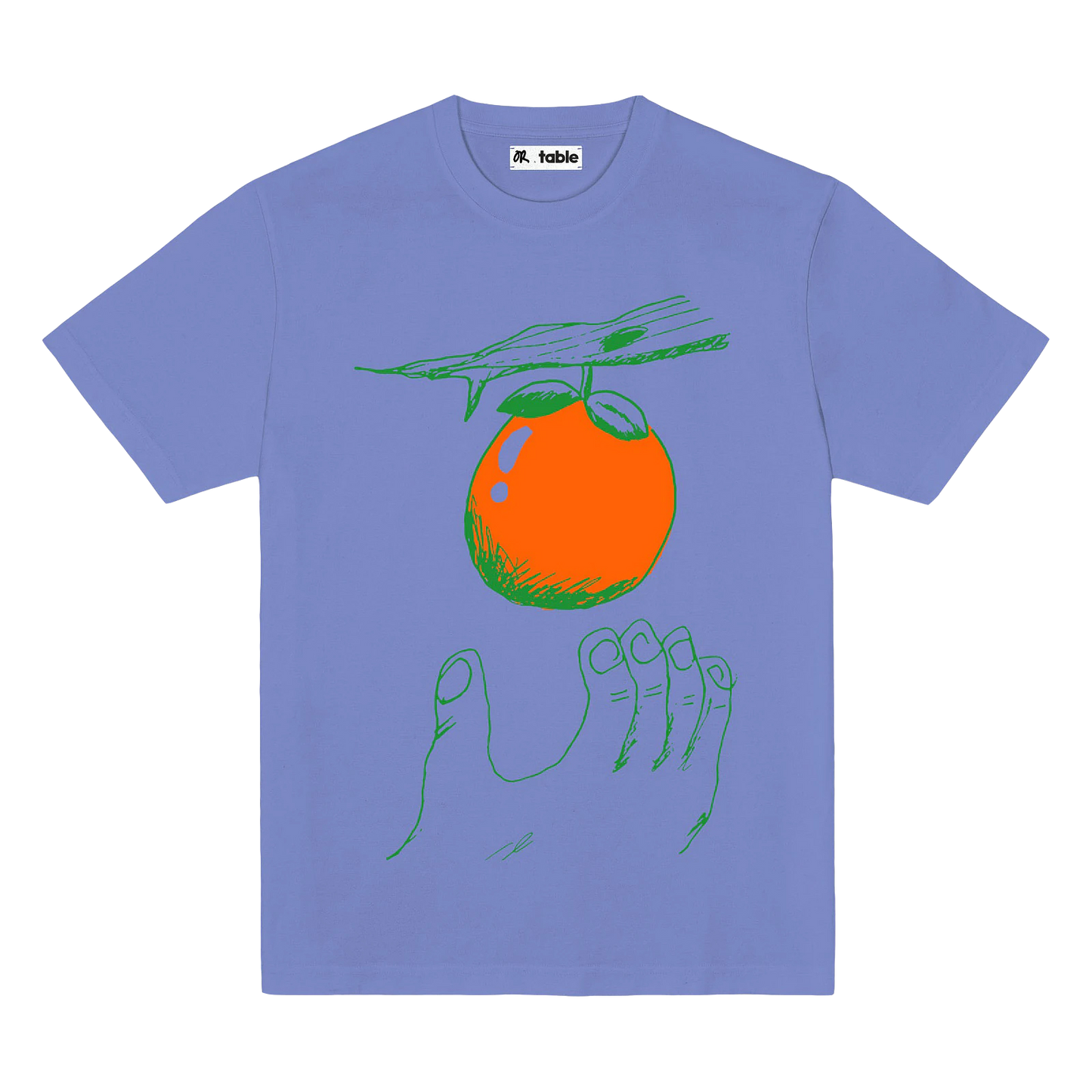 Orange t-shirt x Orfeo T